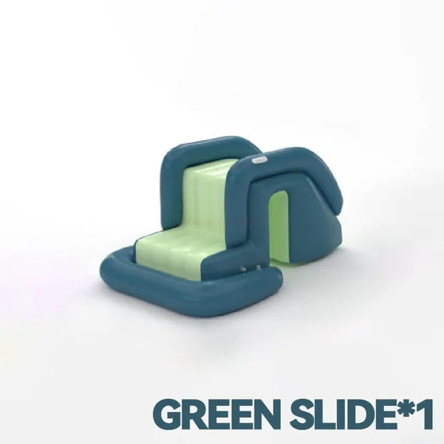 Large Summer Swimming Pool - Inflatable Large Pools For Family With Slides