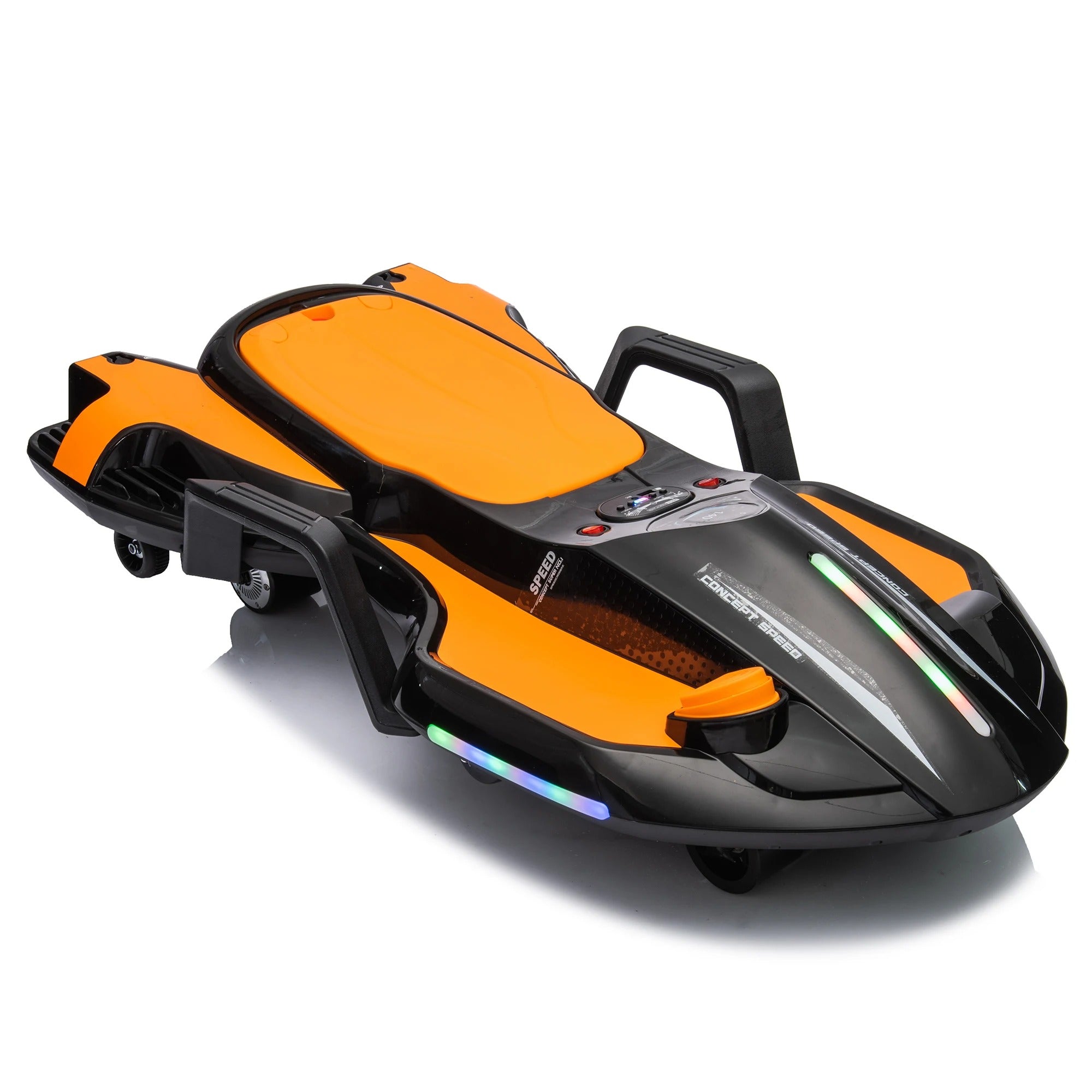 24V Kids Electric Go Kart – Helmet, Knee Pads, Spray & 400 W Hub Motor