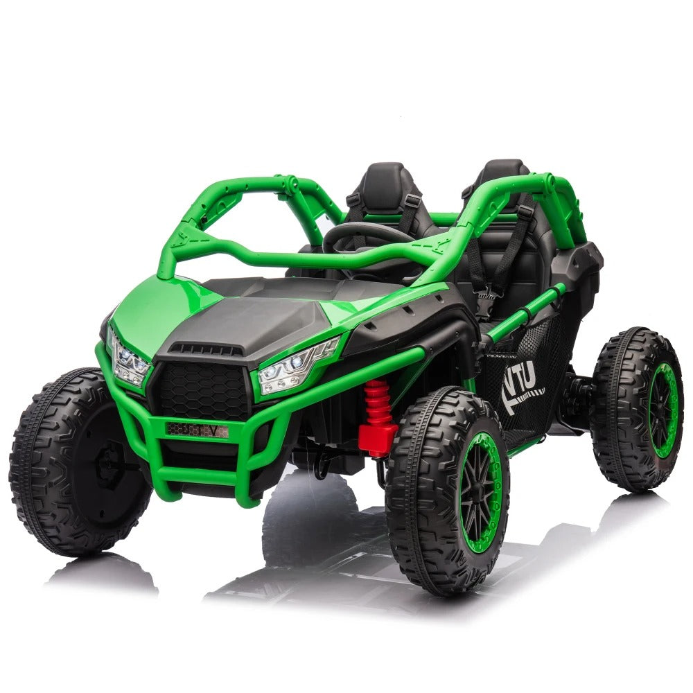 24V - 2-seat Kiddie Ride-on UTV with Parental Controls, For Ages 3+ Years