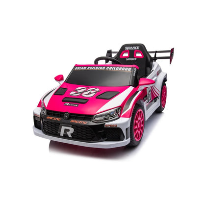 12V Kids Ride-On Car with Parental Remote Control, One-Button Start & Dual-Opening Doors