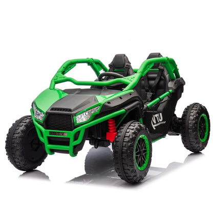 24V - 2-seat Kiddie Ride-on UTV with Parental Controls, For Ages 3+ Years