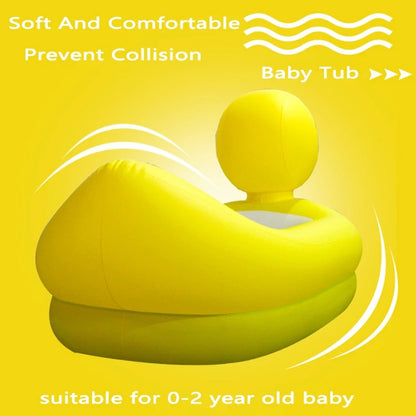 Infant Cartoon Inflatable Duck Bathing Pool (Suitable For 0-3 Years Old Baby)