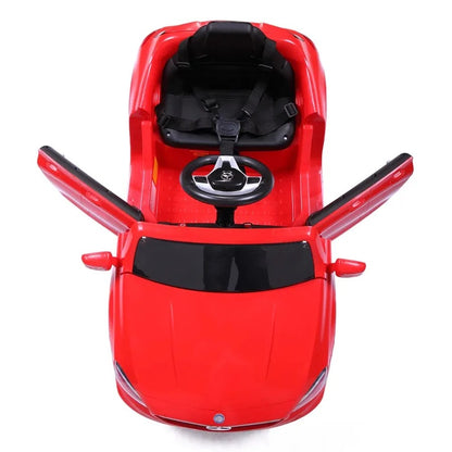 Licensed 6 V Kids Ride‑On Car with Remote Control | MP3, LED Lights & Opening Doors