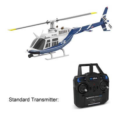 RC ERA C138 BELL 206 Jet Ranger 6-axis Gyro Stabilized Altitude Hold 4ch RC Helicopter Aircraft Hobby for Adults -RTF