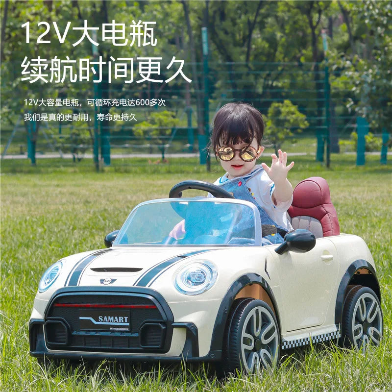 Kids Remote-Controlled Four-Wheel Car