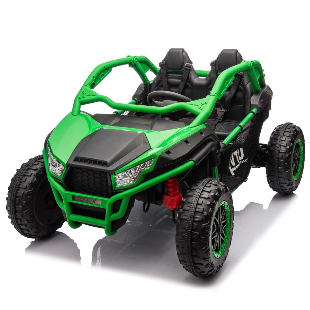 24V - 2-seat Kiddie Ride-on UTV with Parental Controls, For Ages 3+ Years