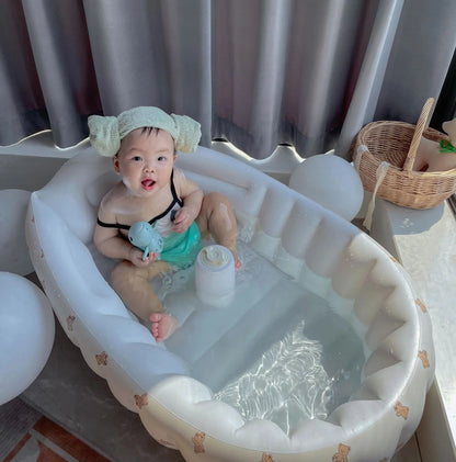 Infant Inflatable Bathtub(Made of High Value PVC)