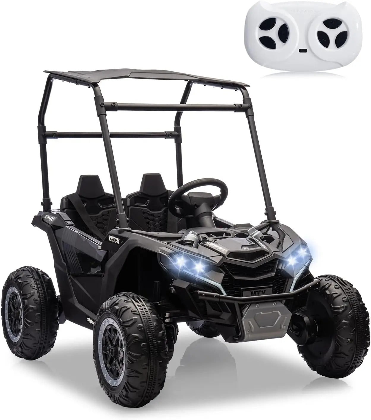 24V Kids Ride-On UTV – Electric Car with Remote Control, Music, Lights & 3 Speeds | Ages 3+