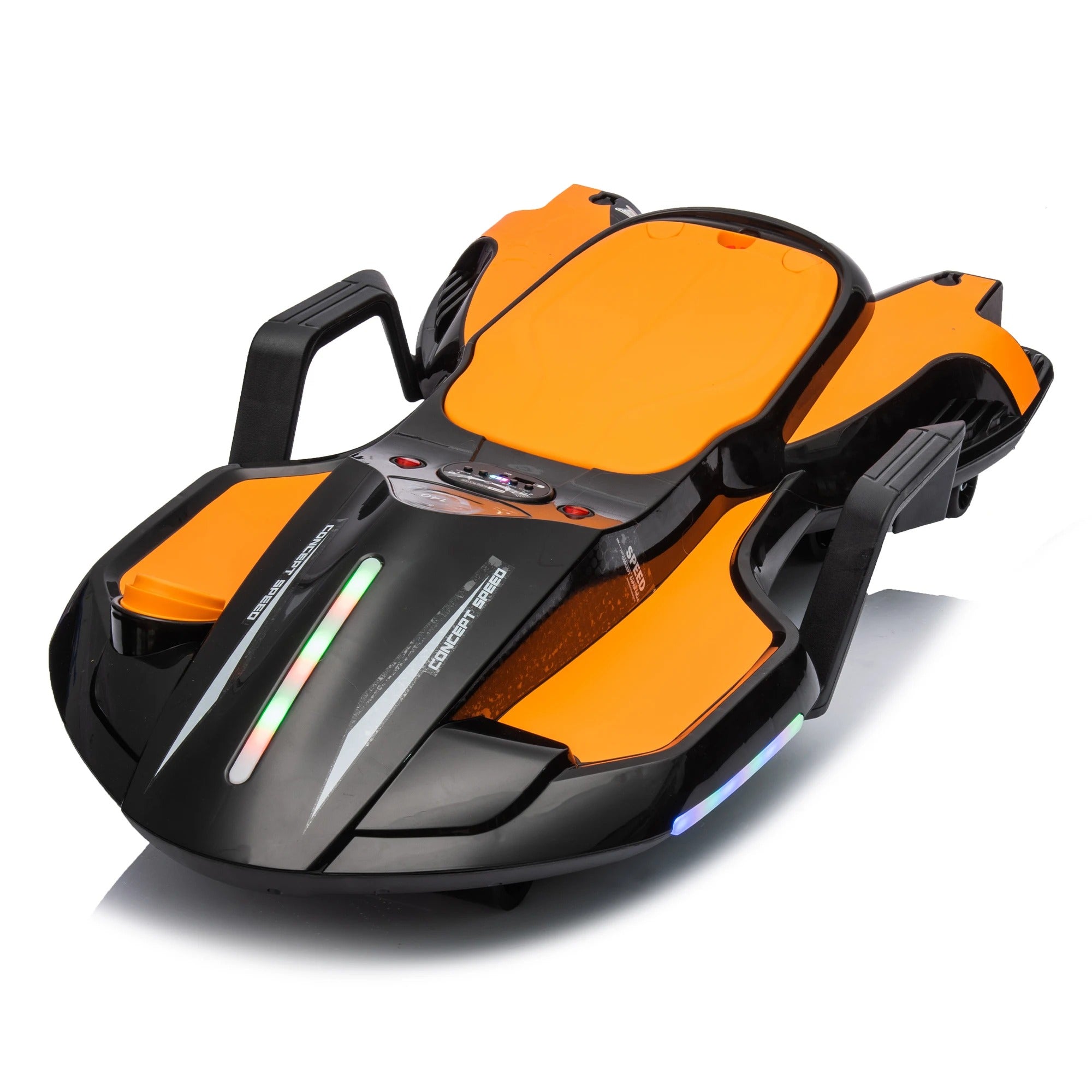 24V Kids Electric Go Kart – Helmet, Knee Pads, Spray & 400 W Hub Motor