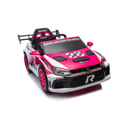 12V Kids Ride-On Car with Parental Remote Control, One-Button Start & Dual-Opening Doors