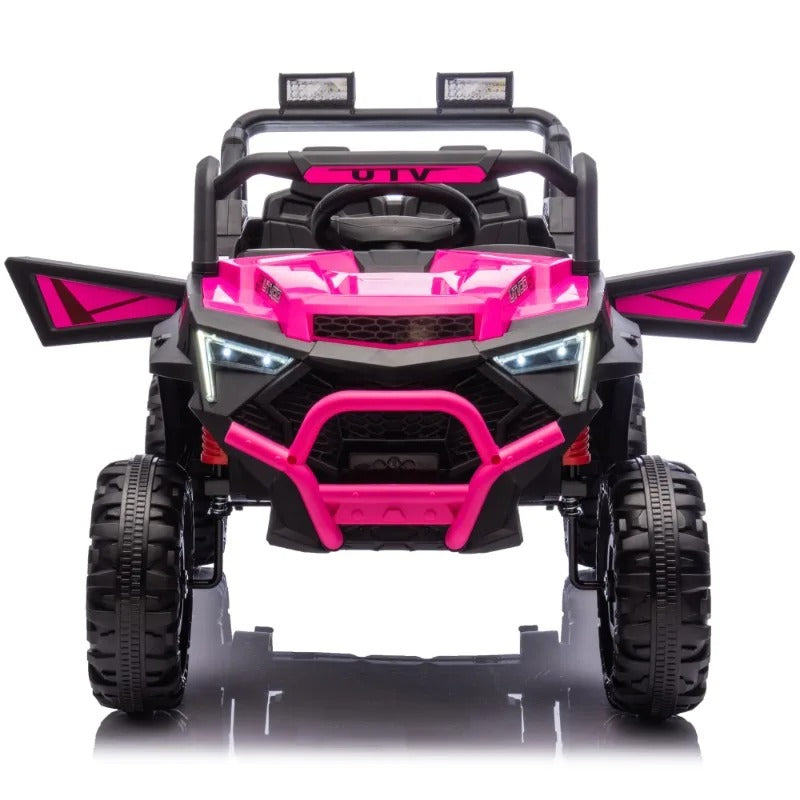 24V 400W Kids Ride-On UTV – Electric Car with Remote Control, 4-Wheel Suspension & Power Display | Ages 3–14