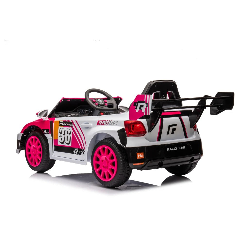 12V Kids Ride-On Car with Parental Remote Control, One-Button Start & Dual-Opening Doors