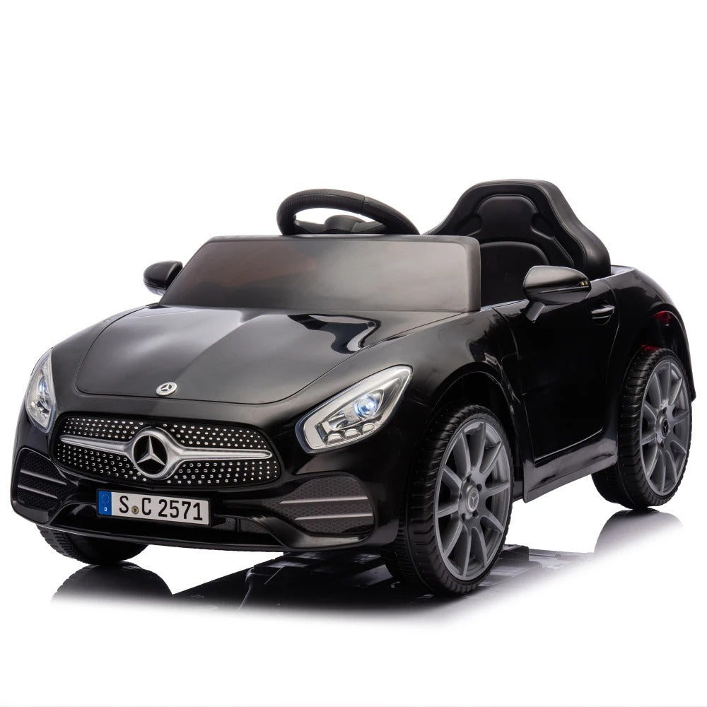 Licensed Mercedes-Benz CLS 350,12V Kids Ride On Toy Car w/Parents Control,2wd,Four-wheel suspension,Music,Bluetooth,LED Light