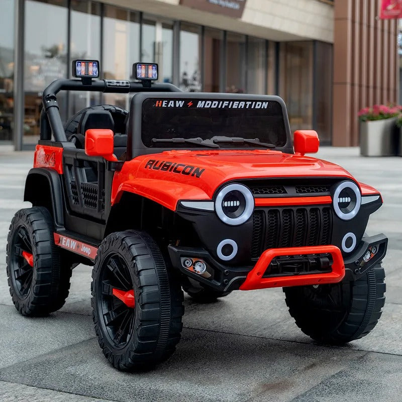 12V Kids 4-Wheel Drive Electric Ride-On Car – Off-Road Remote Controlled ATV for Kids