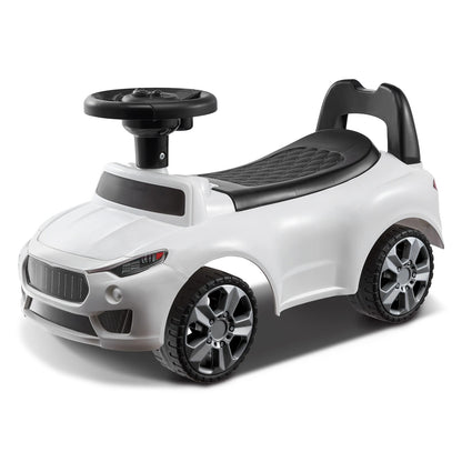 VEVOR Ride On Push Car Classic Kids Ride On Toy Car with Music Steering Wheel for Toddlers Boys Girls Ages 1-3