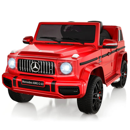 12V Mercedes‑AMG Kids Ride-On Car – Remote Control, 3 Speeds, Suspension & Music