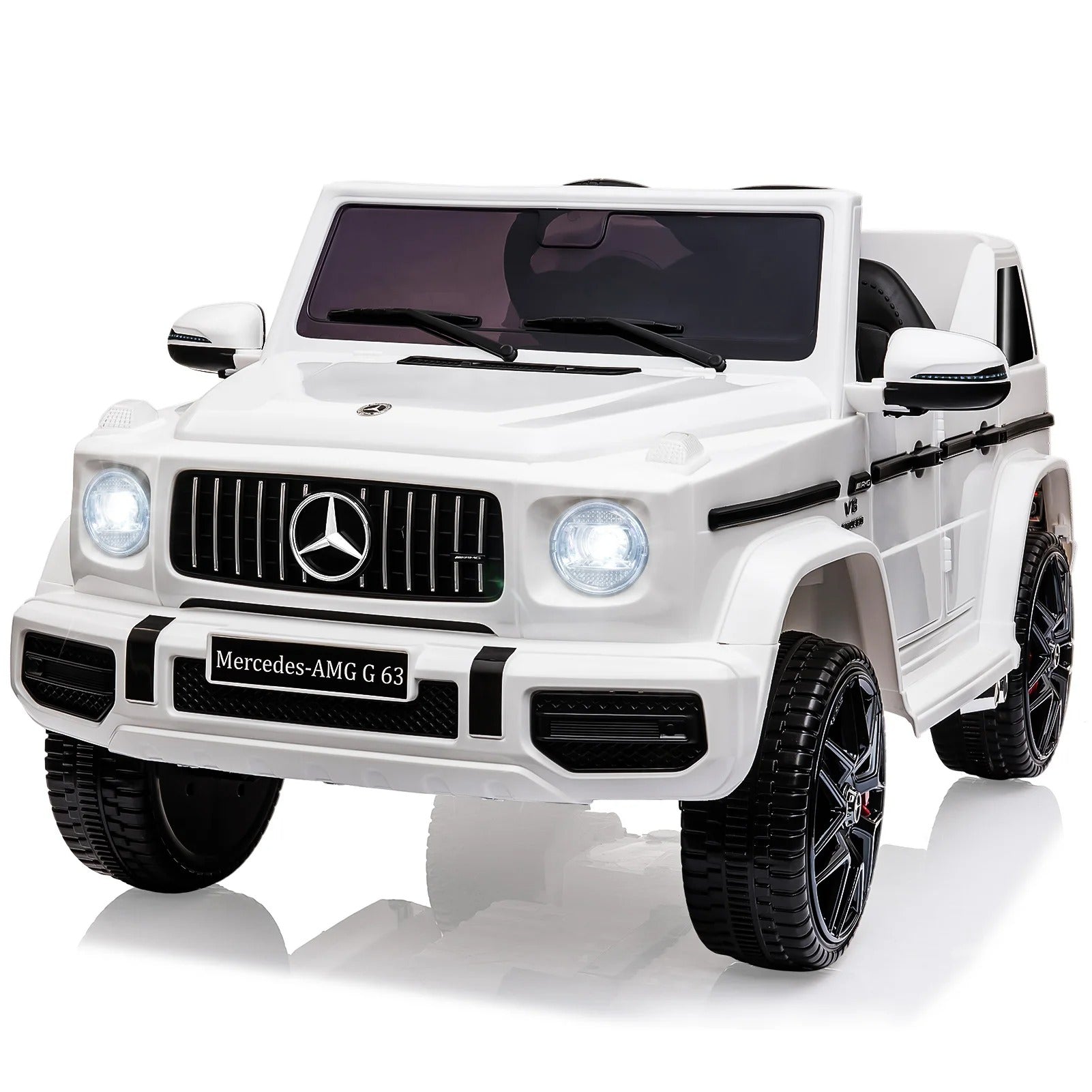 12V Mercedes‑AMG Kids Ride-On Car – Remote Control, 3 Speeds, Suspension & Music